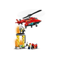 Lego City İtfaiye Kurtarma Helikopteri - Thumbnail