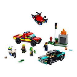 Lego - Lego City İtfaiye Kurtarma Operasyonu Ve Polis Takibi (1)