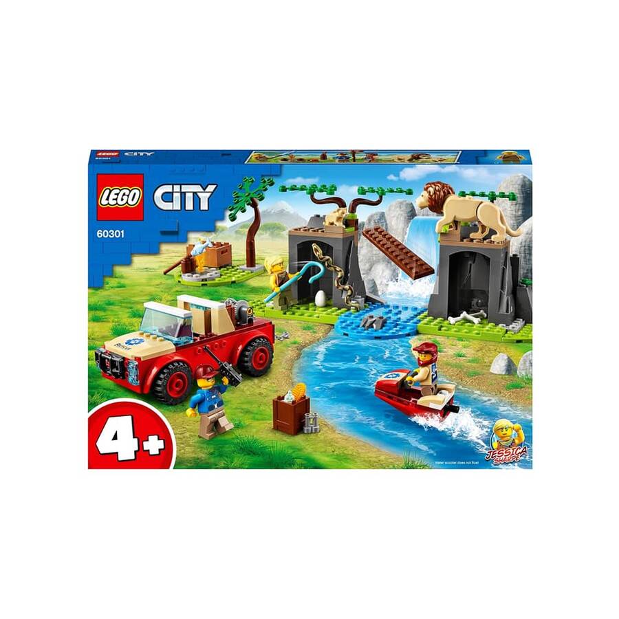 Lego City Wildlife Vahşi Hayvan Kurtarma Jipi