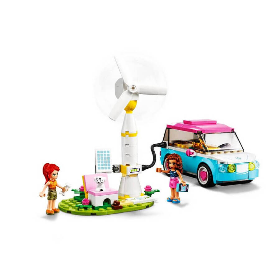 Lego Friends Olivia'nın Elektrikli Arabası