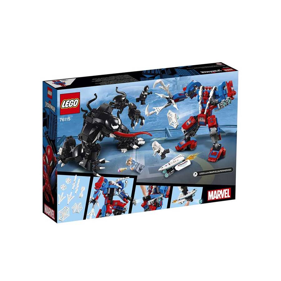 Lego Super Hereos Spider Mech Vs Venom