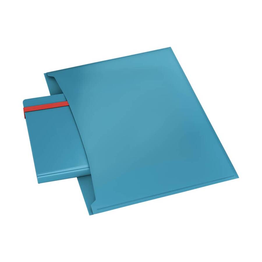 Leitz Cosy Çıtçıtlı, 2 Cepli Gizlilik Dosyası A4 Mavi