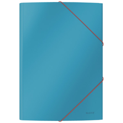 Leitz - Leitz Cosy Soft Touch Lastik Kilitli Dosya A4 Mavi