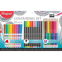 Maped - Maped Boyama Takımı Hobby Set 33'lü