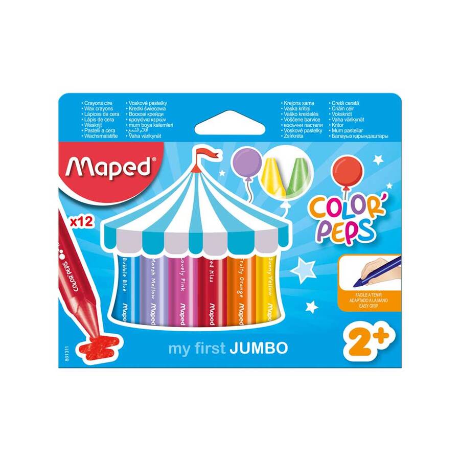 Maped Color'Peps Jumbo Mum Boya 12'li 