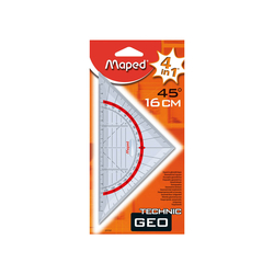Maped - Maped Geometric Gönye 45° 16 cm