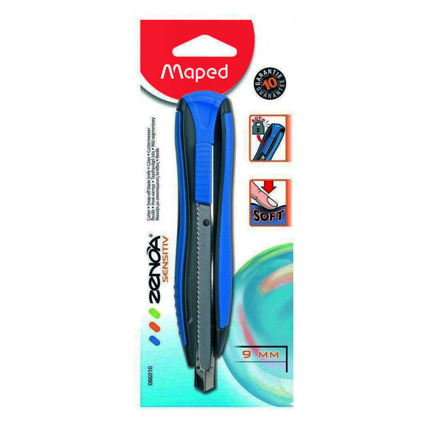 Maped Zenoa Metal Plastik Maket Bıçağı 9 mm