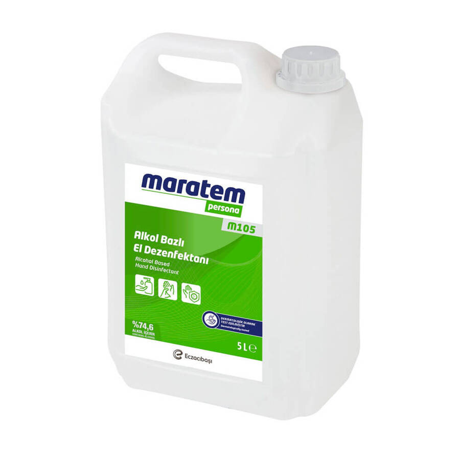 Maratem M105 Alkol Bazlı El Dezenfektanı - 5 L