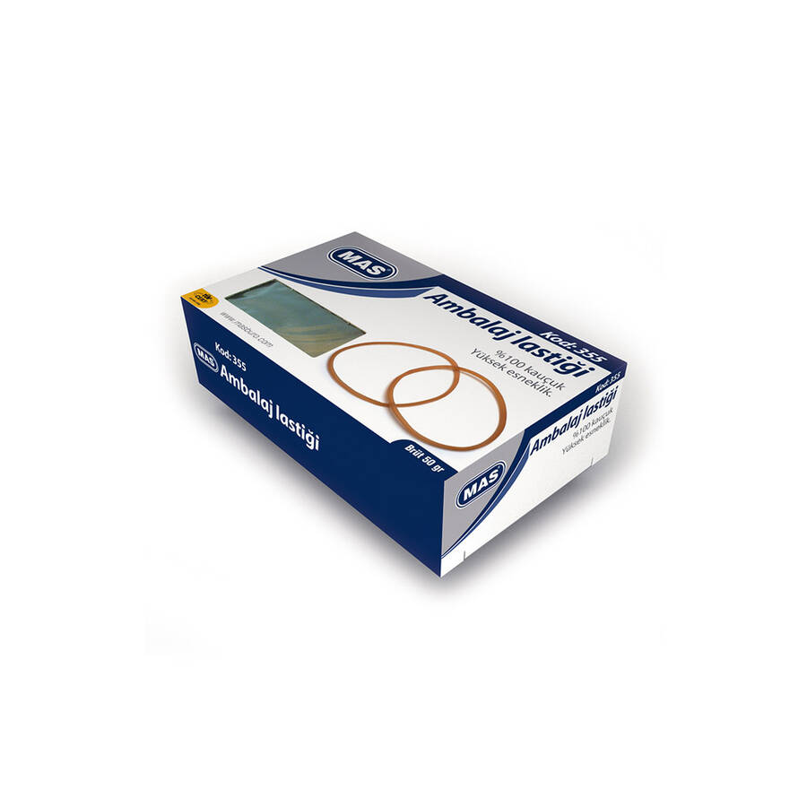 Mas Lastik 50 gr %100 Kauçuk 80 mm Çap Midi