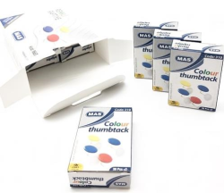 Mas - Mas 1663 Raptiye Renkli Multipack Pvc Kaplı Karışık X 8 Kutu (1)