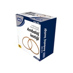 Mas - Mas Lastik 200 gr %100 Kauçuk Kutu Midi 80 mm