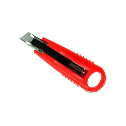 Mas Maket Bıçağı Yaylı Güvenlik Tipi Plastik Gövde - Thumbnail