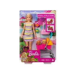Barbie - Barbie ve Köpekleri Geziyor Oyun Seti
