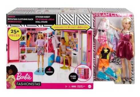 Mattel Barbienin Rüya Dolabı Oyun Seti