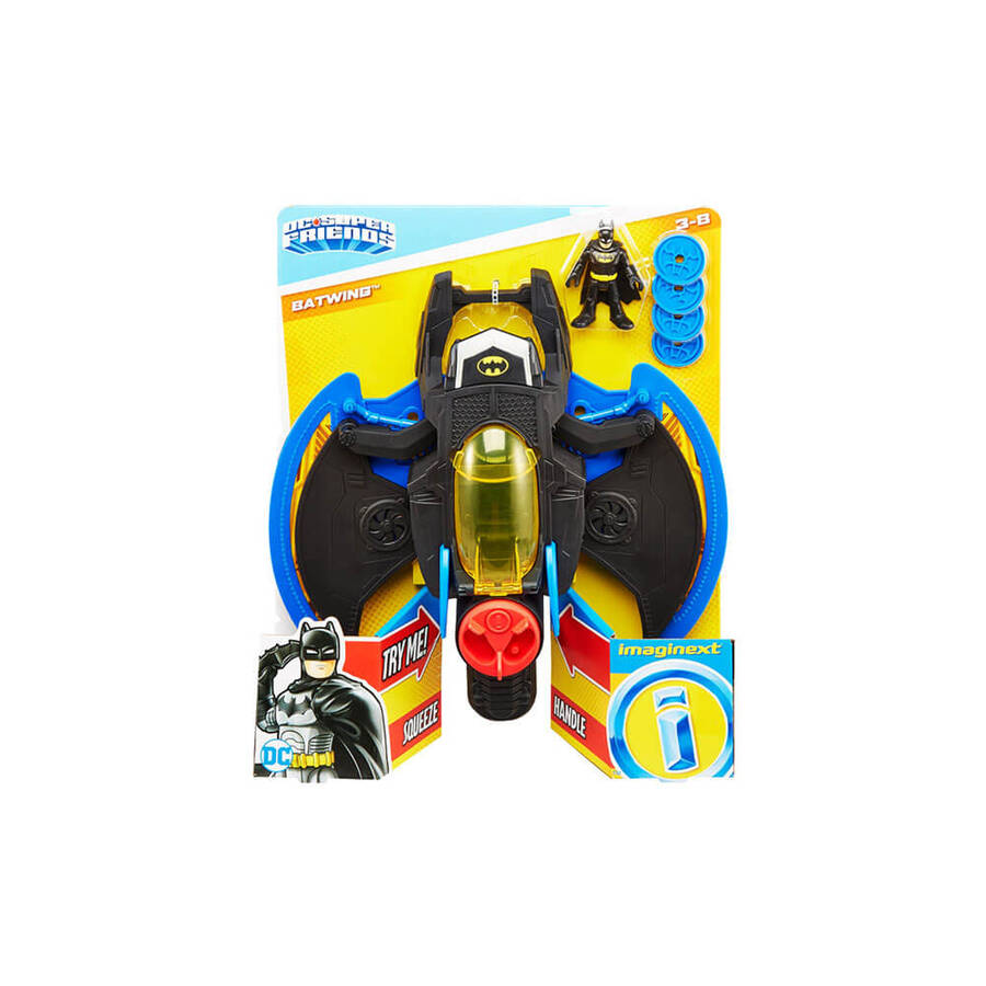 Mattel Imaginext Dc Super Friends Batwing Oyun Seti