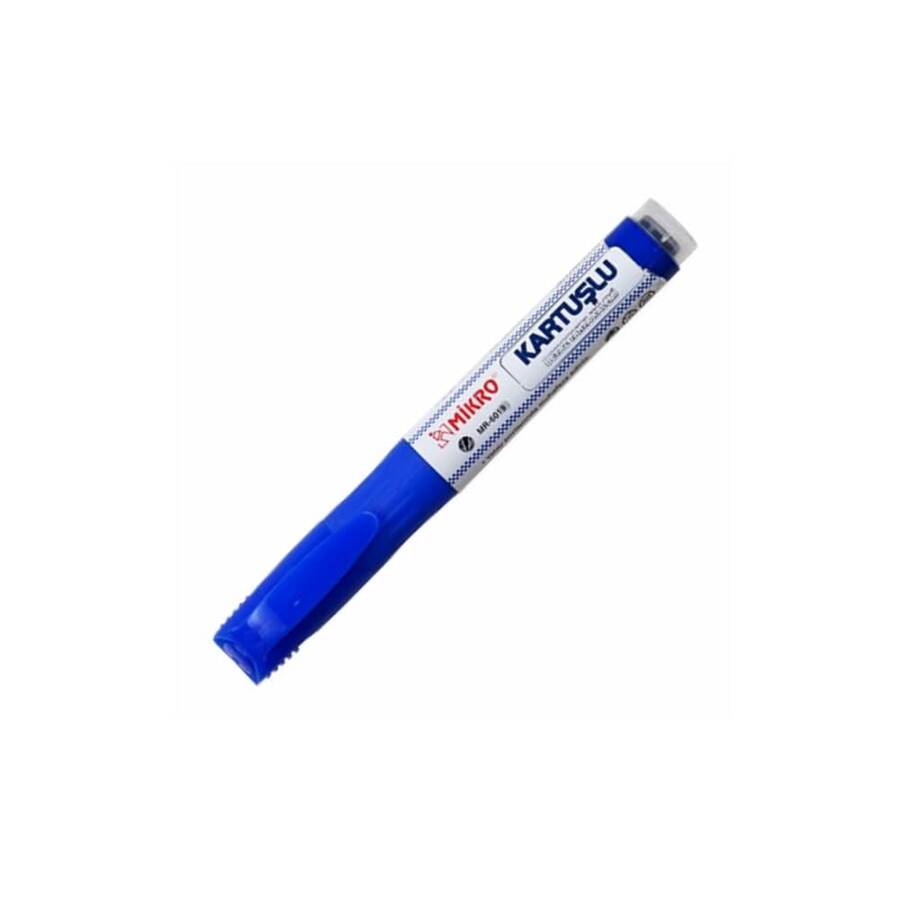 Mikro Kartuşlu Beyaz Tahta Kalemi Mavi