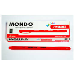 Mondo Keçeli Kalem Softliner Rainbow Kırmızı