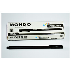 Mondo - Mondo Keçeli Kalem Softliner Rainbow Siyah