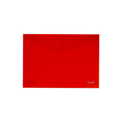Noki - Noki Dosya Çıtçıtlı A4 Kırmızı