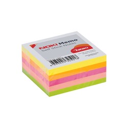 Noki - Noki Yapışkanlı Not Kağıdı 50x50 mm Neon Renkler250 Yaprak