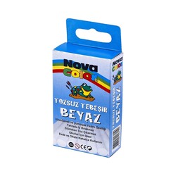 Nova Color - Nova Color Tebeşir Tozsuz Beyaz 10'lu Nc-4110 (1)
