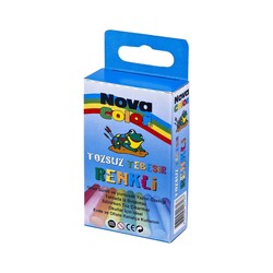 Nova Color Tebeşir Tozsuz Renkli 10'lu Nc-4111 - Thumbnail