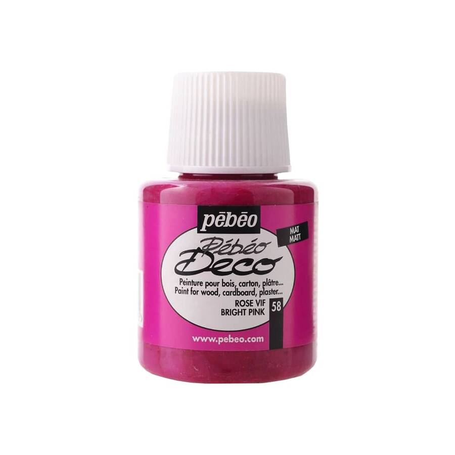 Pebeo Ahşap Boyası 110 ml Bright Pink