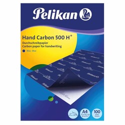 Pelikan - Pelikan Karbon Kağıdı Hand 500H Mavi