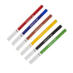 Pensan Keçeli Boya Kalemi 6 Renk - Thumbnail