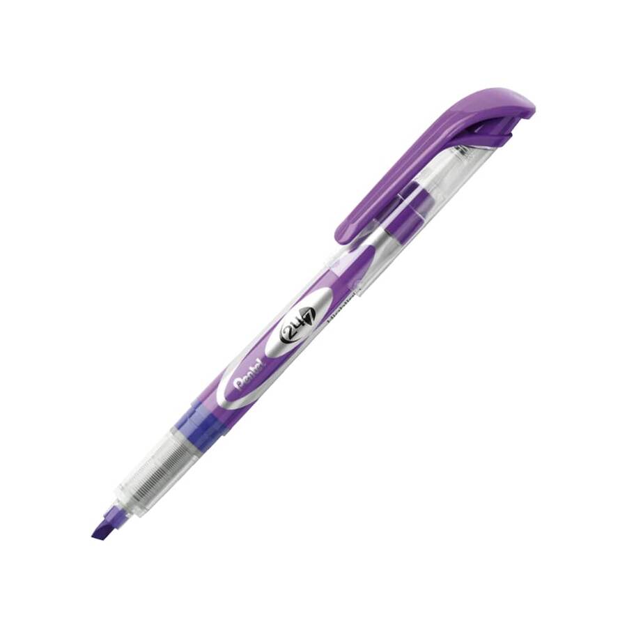 Pentel Fosforlu Kalem Mor CL11