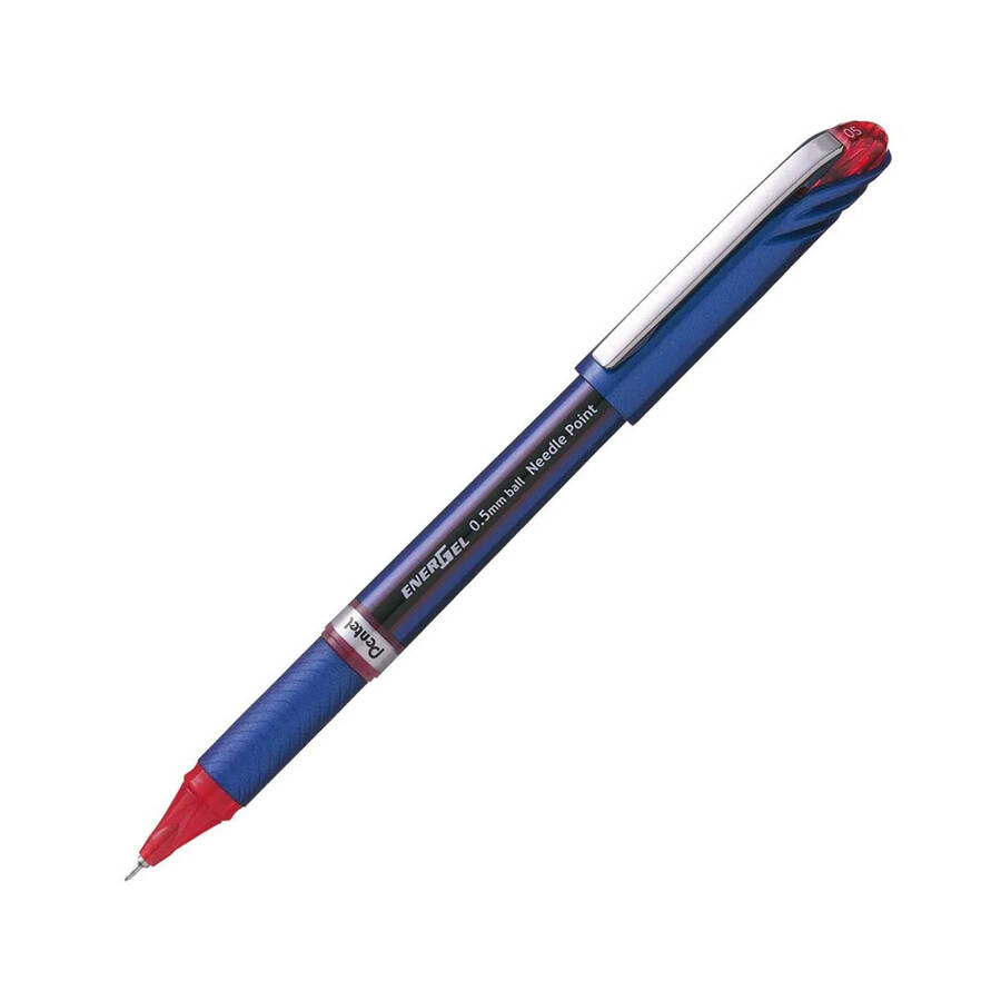 Pentel İğne Uçlu Kalem 0.5 mm Kırmızı