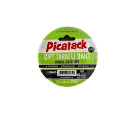 Picador - Picador Çift Taraflı Bant 18 mmx20 m Kz023 Picatack