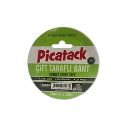 Picador Çift Taraflı Bant 36 mmx20 m Kz025 Picatack - Thumbnail