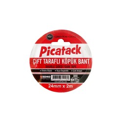 Picador - Picador Çift Taraflı Bant Köpük 24x2 Kq012 Picatack