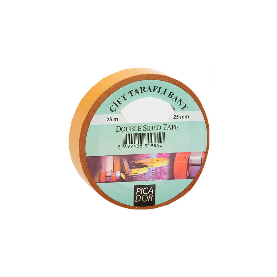Picador Bant Çift Taraflı 25 mm x 25 mt Askısız