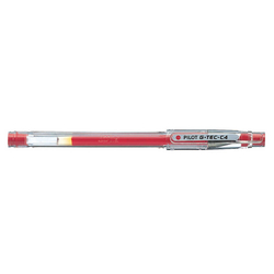 Pilot - Pilot C4 Jel Pilot Kalem 0.4 mm Kırmızı