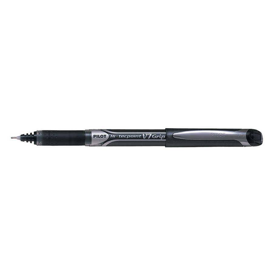 Pilot V7 Grip Hi-Tecpoint İğne Uçlu Roller Siyah