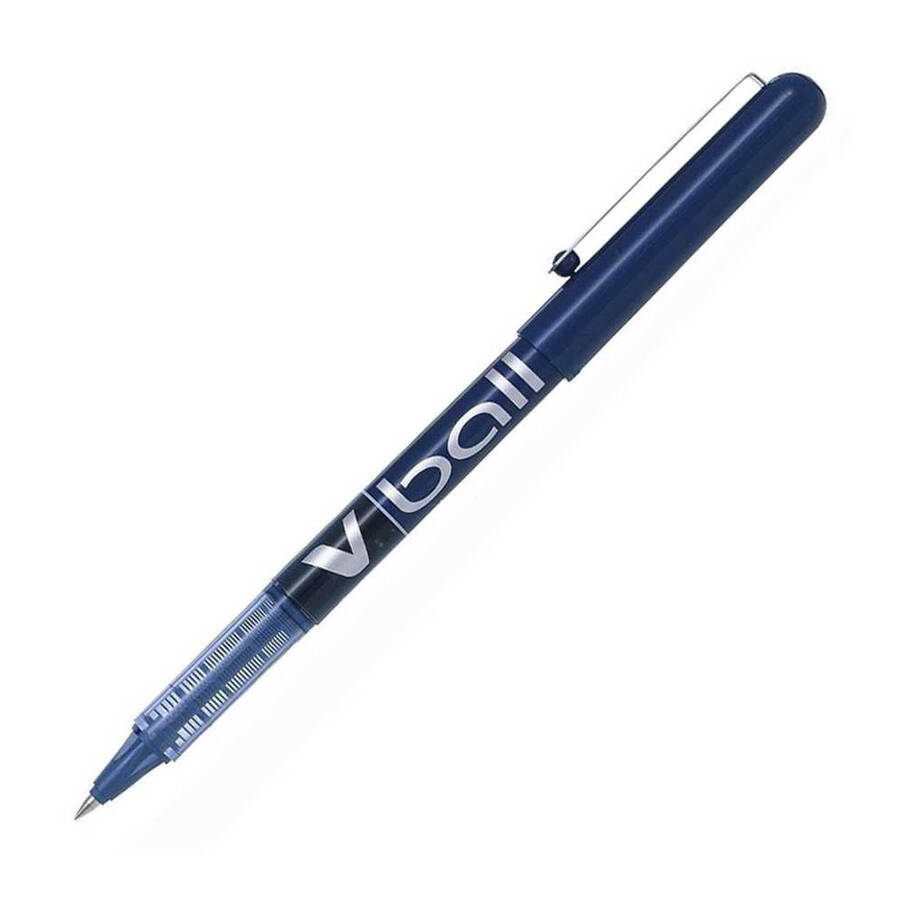 Pilot V-Ball Roller Kalem Yuvarlak Uç 0.5 mm Mavi