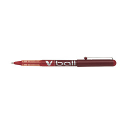 Pilot Roller Kalem Vr Ball 0.5 mm Sıvı Mürekkep Kırmızı - Thumbnail