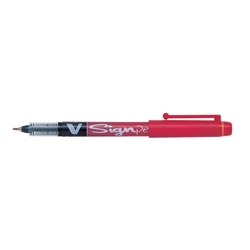 Pilot - Pilot V-Signpen İmza Kalemi Kırmızı