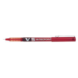 Pilot - Pilot V5 İğne Uçlu Roller Kalem Kırmızı BX V5 R