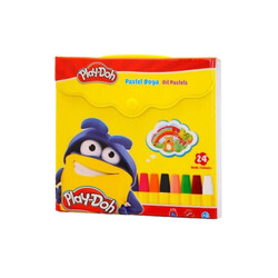 Play-Doh - Play-Doh Pastel Boya 24 Renk Çantalı