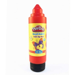 Play-Doh - Playdoh Keçeli Kalem 5 mm 12'li