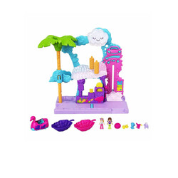 Polly Pocket - Polly Pocket Flamingo Araba Su Eğlencesi Seti (1)