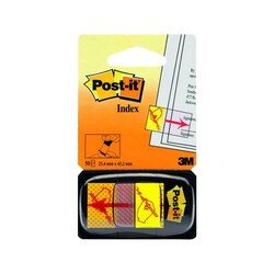 Post-it İndex İşaret Bandı İmza Sembollü 50 Yaprak - Thumbnail