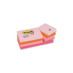 Post-it - Post-it Floral Serisi Yapışkanlı Not Kağıdı 38x51mm 100 Yaprak Pastel Tonları