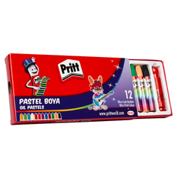 Pritt Pastel Boya Karton Kutu 12'li - Thumbnail