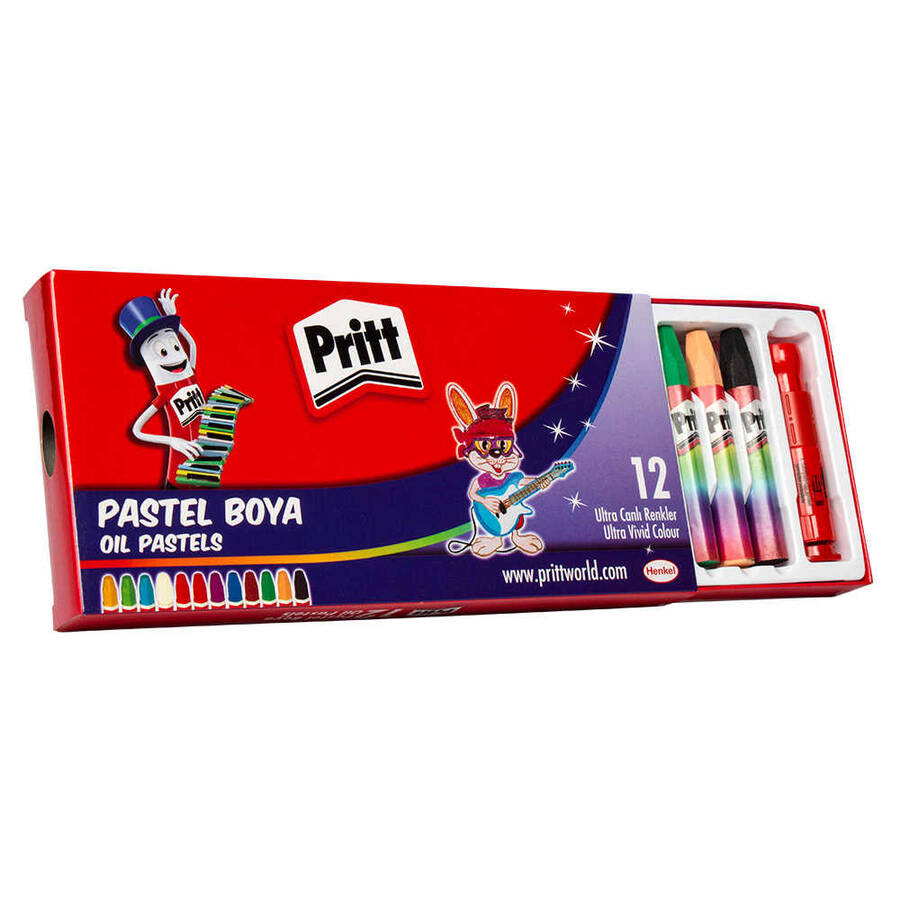 Pritt Pastel Boya Karton Kutu 12'li