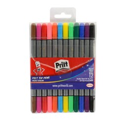 Pritt - Pritt Çift Uçlu Keçeli Kalem 12'li