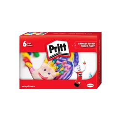 Pritt Parmak Boyası 30 ml x 6'lı - Thumbnail